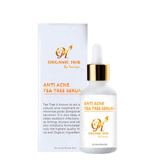 Organic Hub Anti Acne Tea Tree Serum - Acne Removal Serum