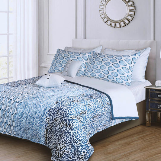 Pamina 8 Pcs Bedding Set with Filled Comforter 1600