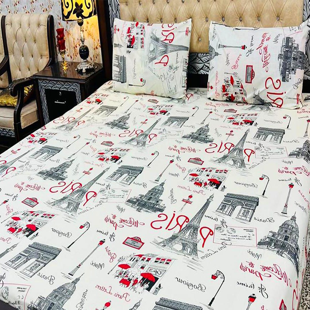 Paris 3 Pcs Bedding Set