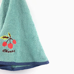 Patricia Kitchen Hanging Towel Cherry Turquoise