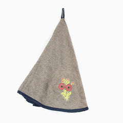 Patricia Kitchen Hanging Towel Grey