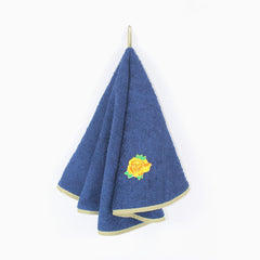 Patricia Kitchen Hanging Towel Yellow Floral Blue