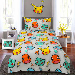 Pokemon 2 Pcs Kids Bedding Set