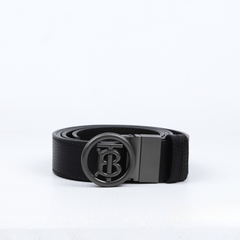 Premium Burberry Leather Belt Black