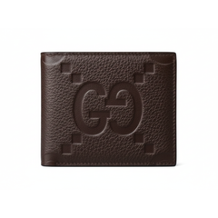 Premium Gucci Leather Bifold Men Wallet Brown ( Made in Italy )