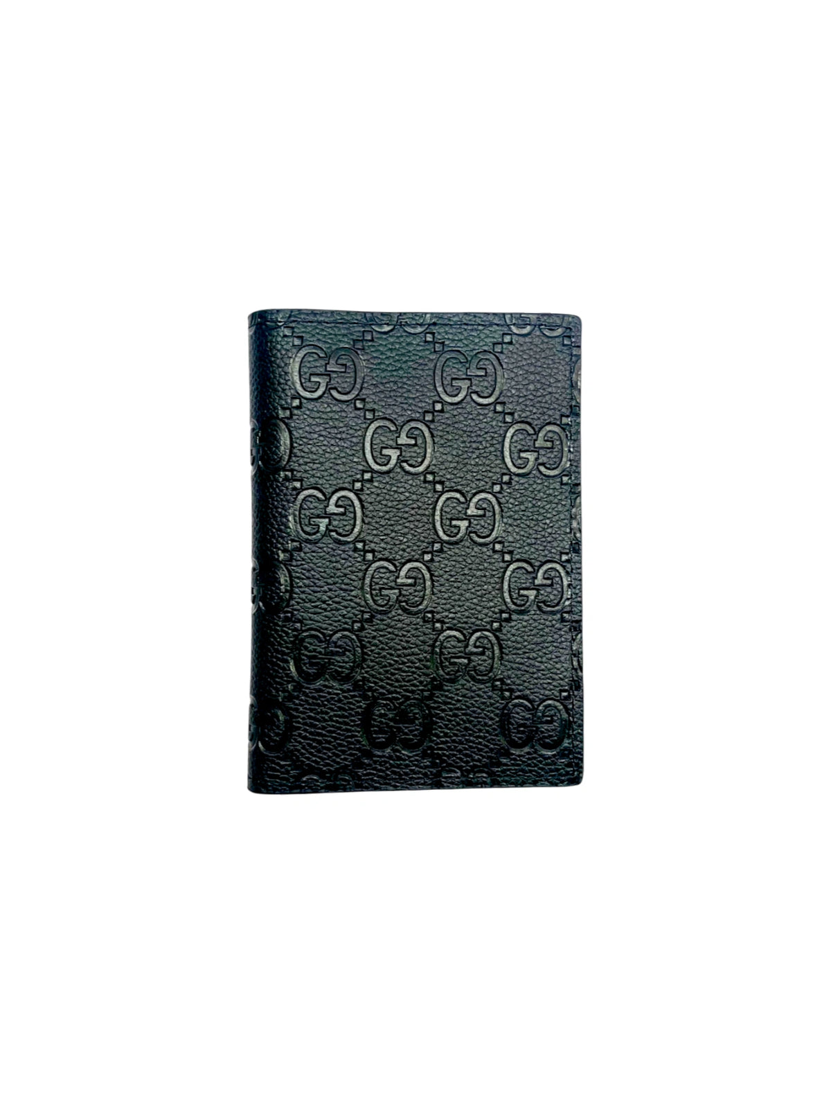 Premium Gucci Leather Card Holder Black ( Made in Italy)