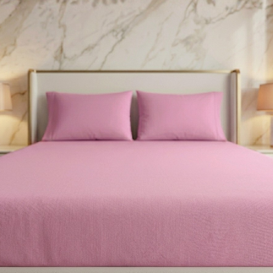 Waterproof Mattress Protector Pink