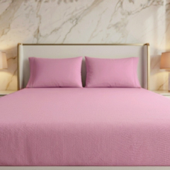 Waterproof Mattress Protector Pink