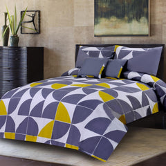 Pulp Grey 5 Pcs Bedding Set