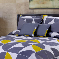 Pulp Grey 5 Pcs Bedding Set