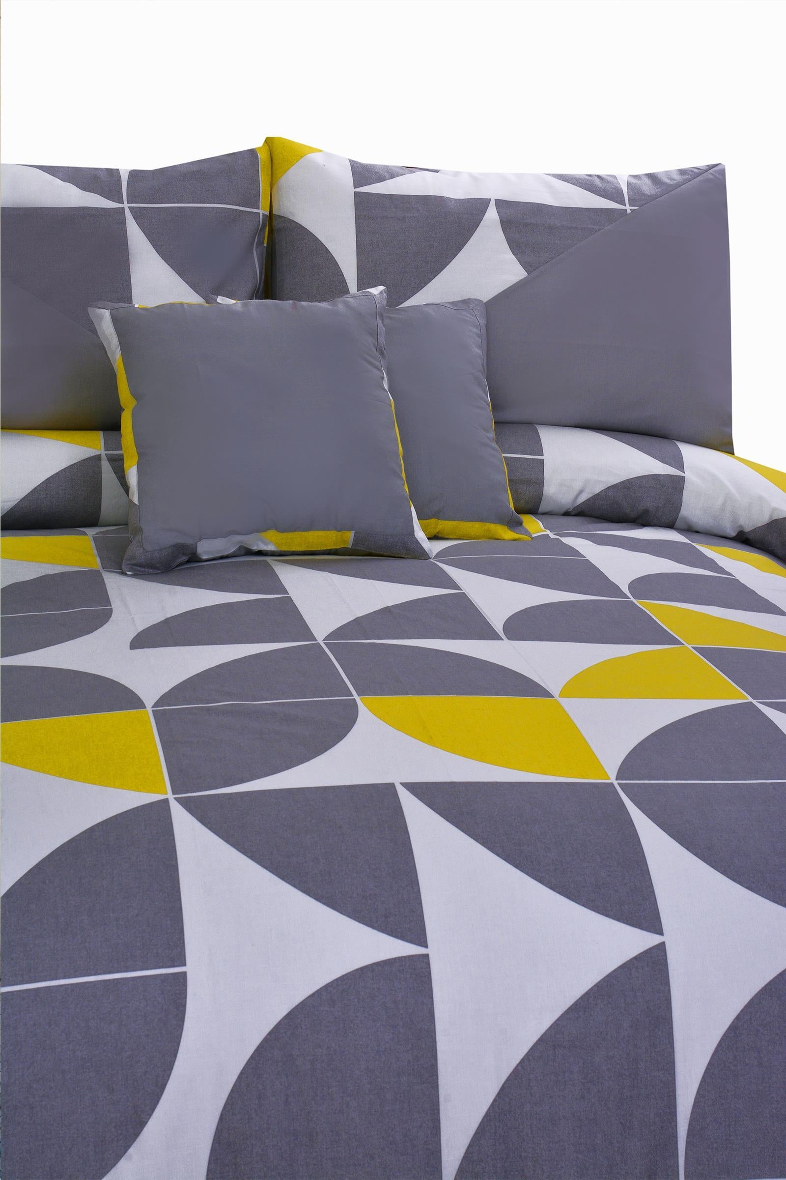 Pulp Grey 5 Pcs Bedding Set