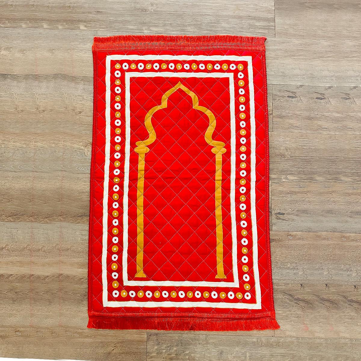 Quilted Jaye Namaz Coral Red