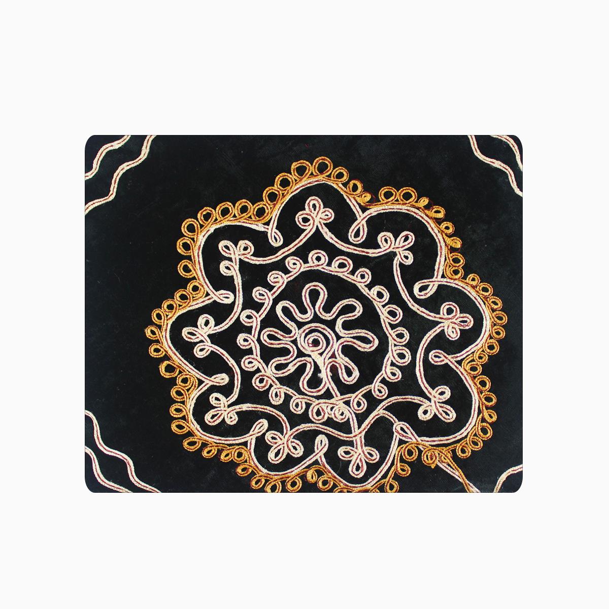 Quran Cover Embroidered Black