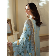 RIDA 3PC Unstitched Embroidered Suit