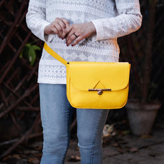 Rangoon Baguette Belt Bag Yellow