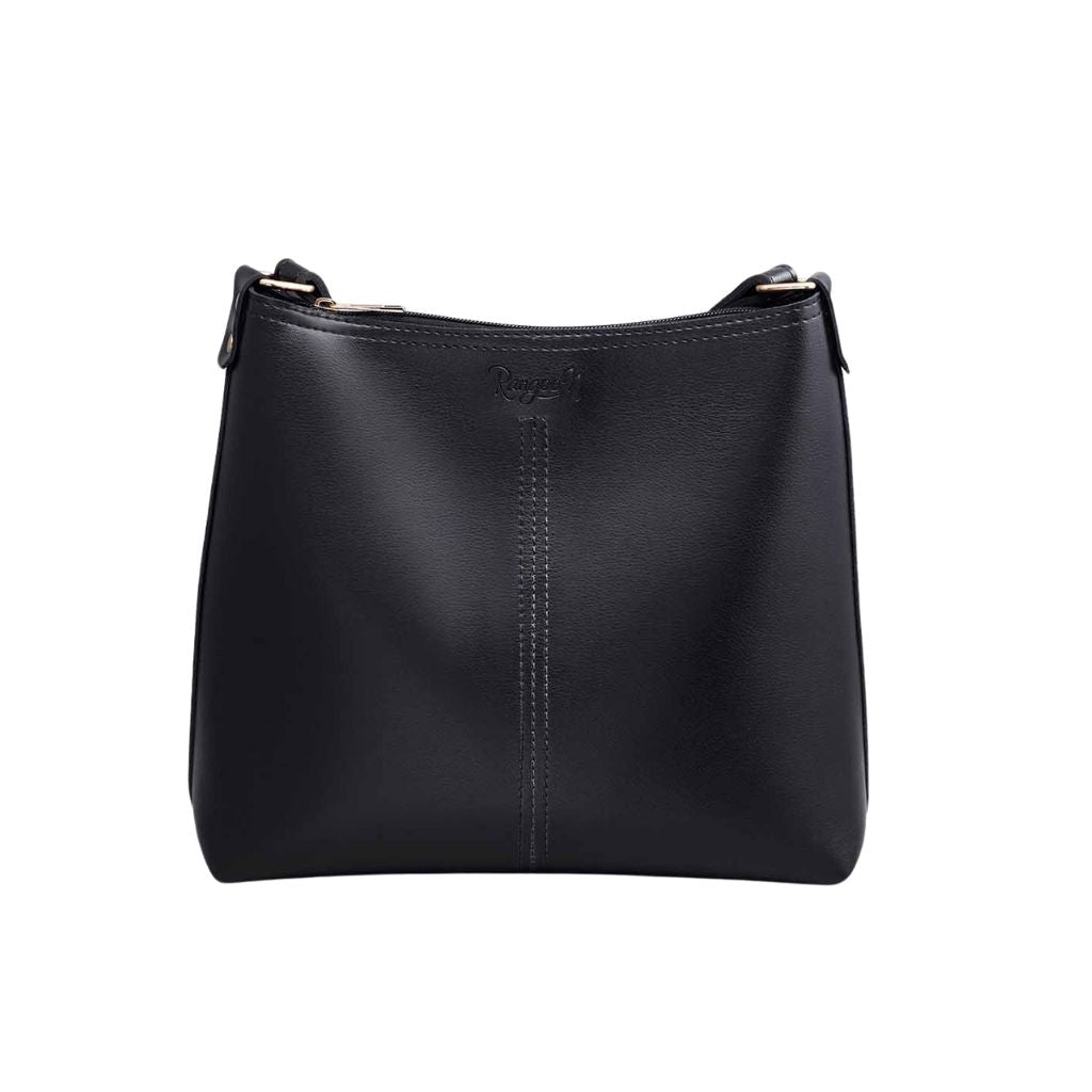 Rangoon Black Hobo Tote Bag