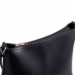 Rangoon Black Hobo Tote Bag