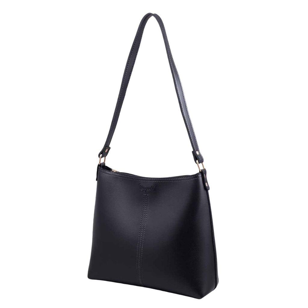 Rangoon Black Hobo Tote Bag