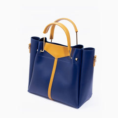 Rangoon Bloom Closet 3 Pieces Handbag Blue