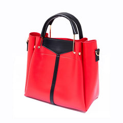 Rangoon Bloom Closet 3 Pieces Handbag Red