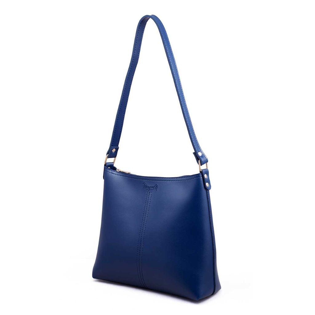 Rangoon Blue Hobo Tote Bag