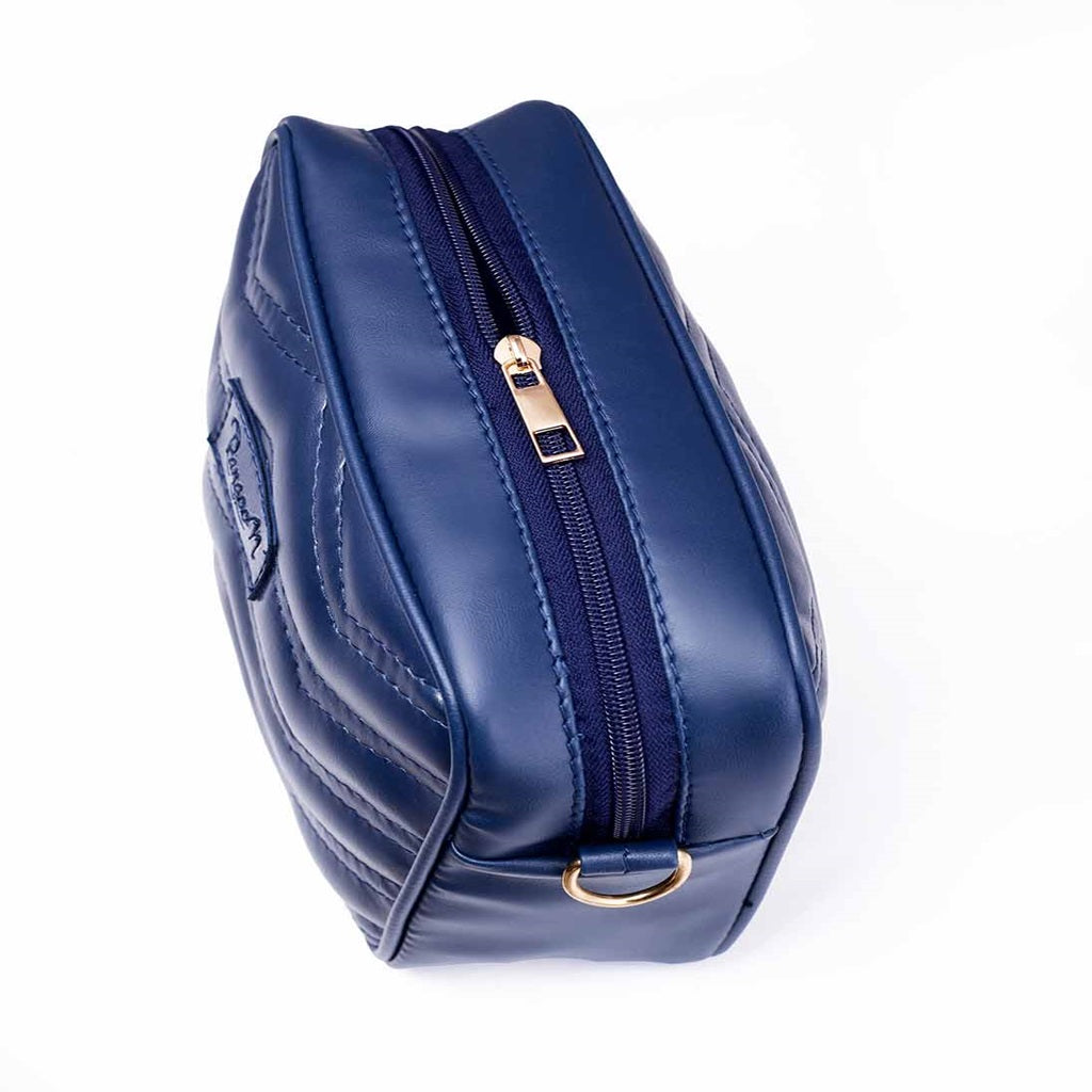 Rangoon Blue Quilted Crossbody Bag