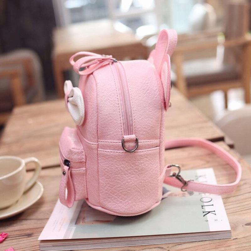 Rangoon Bow Mini Backpack Pink