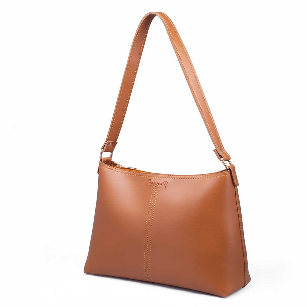 Rangoon Brown Hobo Tote Bag