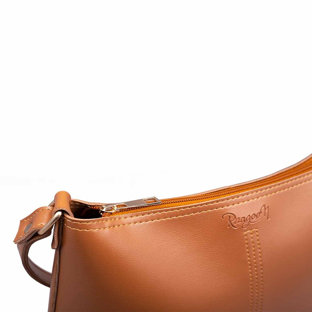 Rangoon Brown Hobo Tote Bag