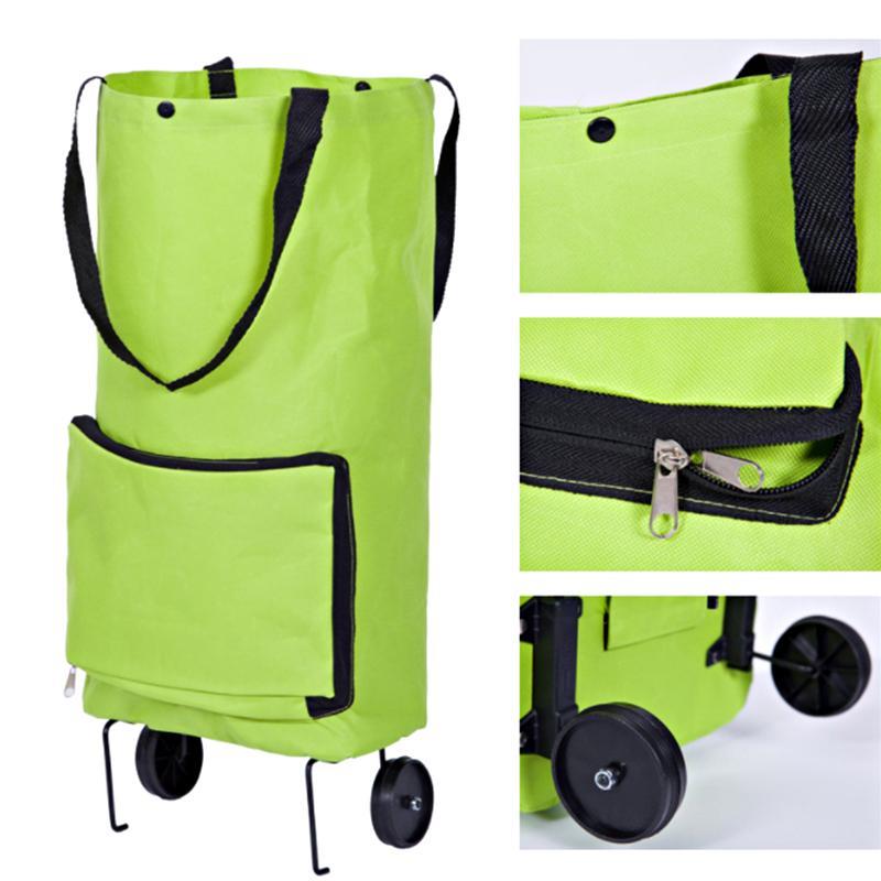 Rangoon Foldable Shopping Trolley Bag