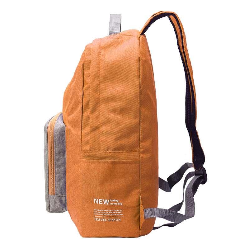 Rangoon Foldable Travel Backpack Orange