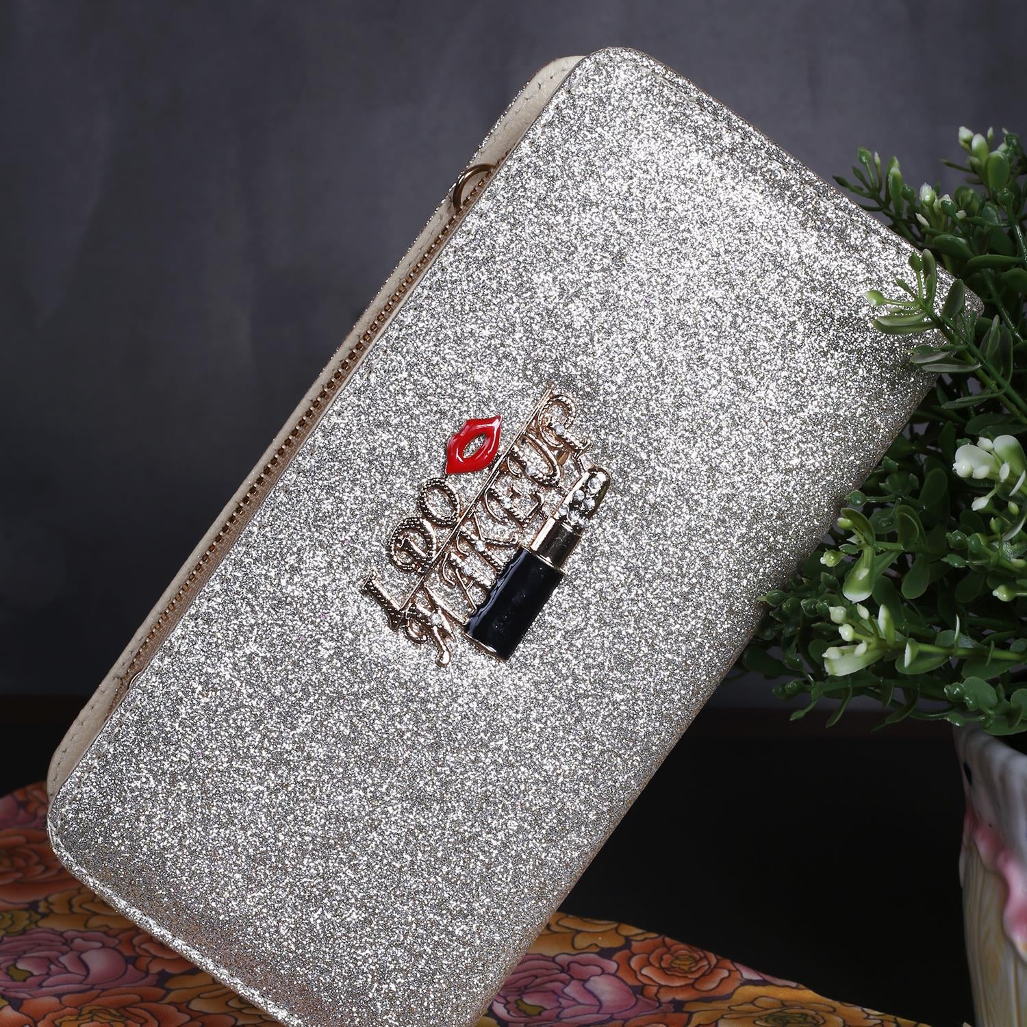 Rangoon I Do Makeup Wallet Silver