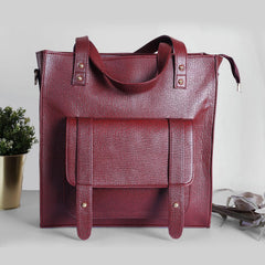 Rangoon Messenger Bag Maroon