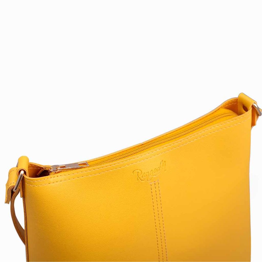 Rangoon Mustard Hobo Tote Bag