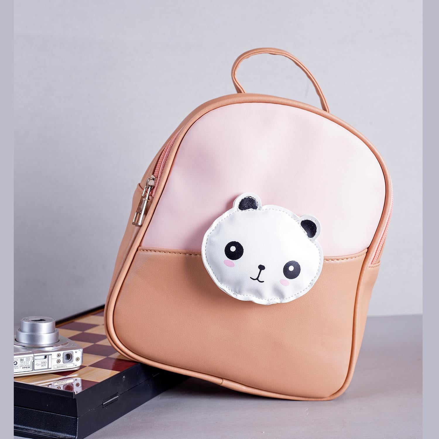 Rangoon Panda Mini Backpack Brown