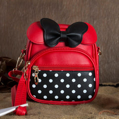 Rangoon Polka Mini Backpack Red