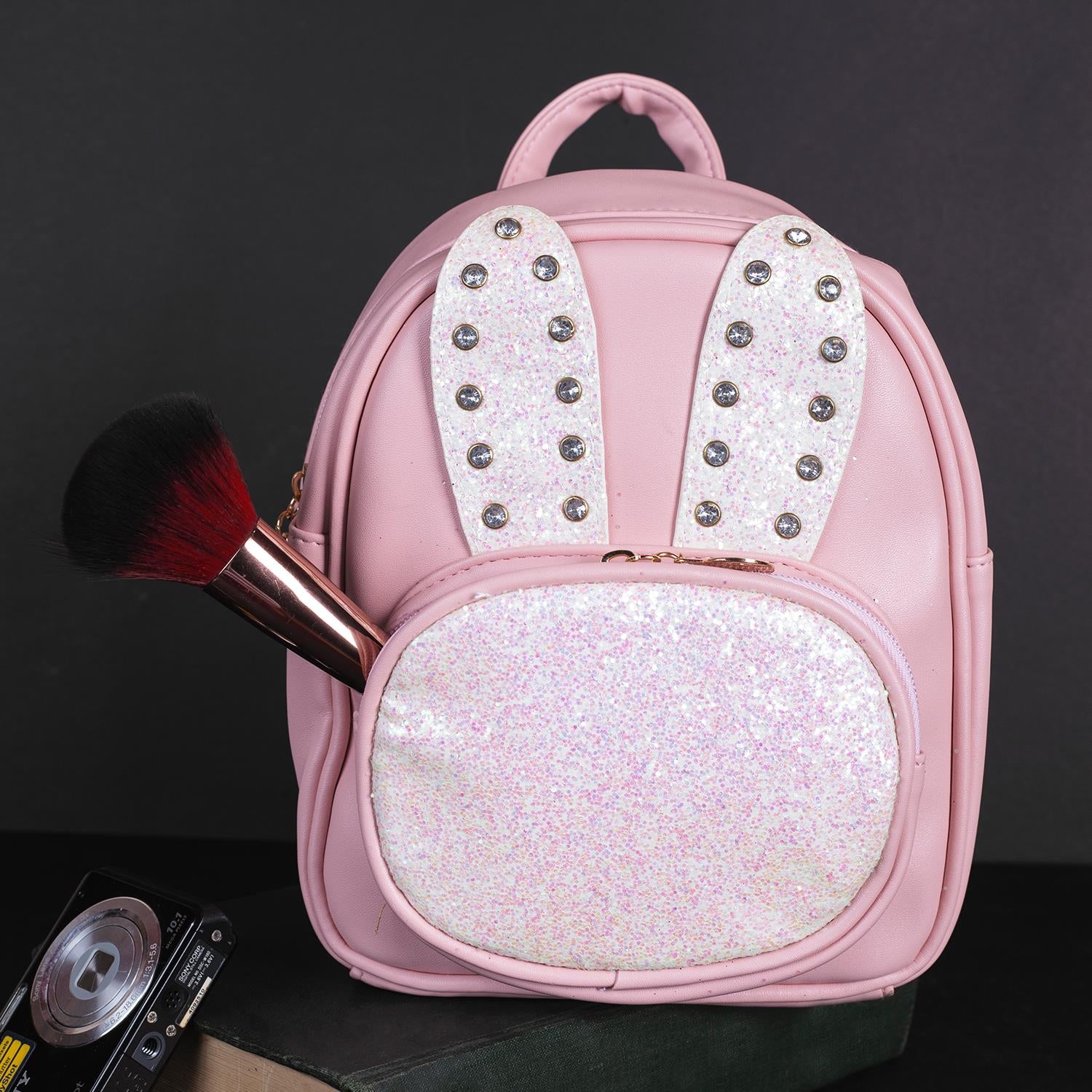 Rangoon Rabbit Mini Backpack Light Pink