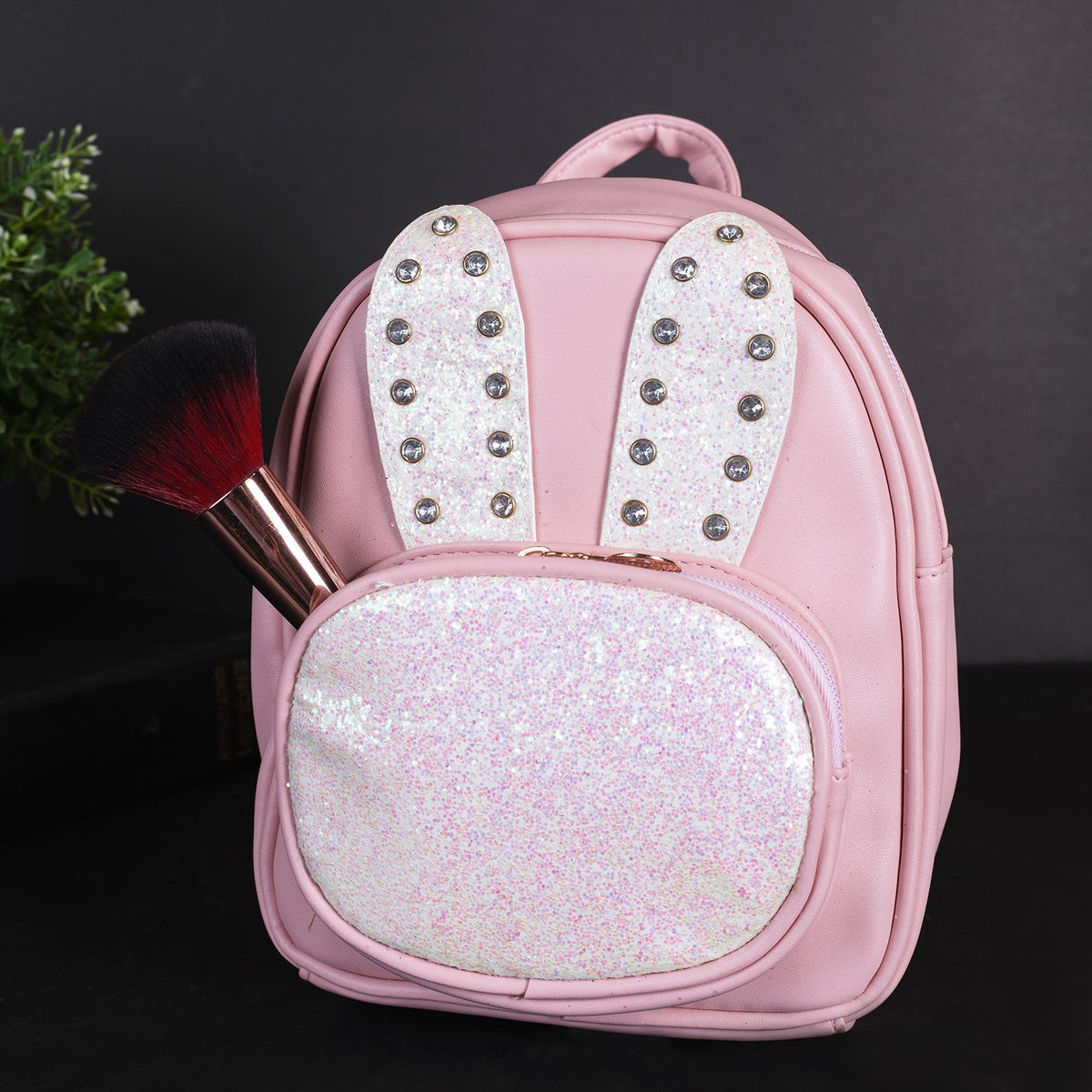 Rangoon Rabbit Mini Backpack Light Pink