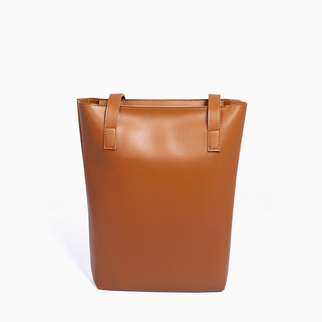 Rangoon Turkish Colorblock Tote Bag Brown