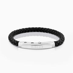 Riblor Leather Bracelet Benito Black