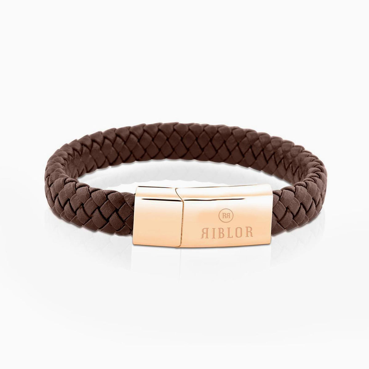 Riblor Leather Bracelet Calvino Brown