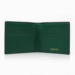 Riblor Italian Leather Billfold Wallet Liz Green