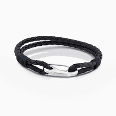 Riblor Leather Bracelet Margo Black