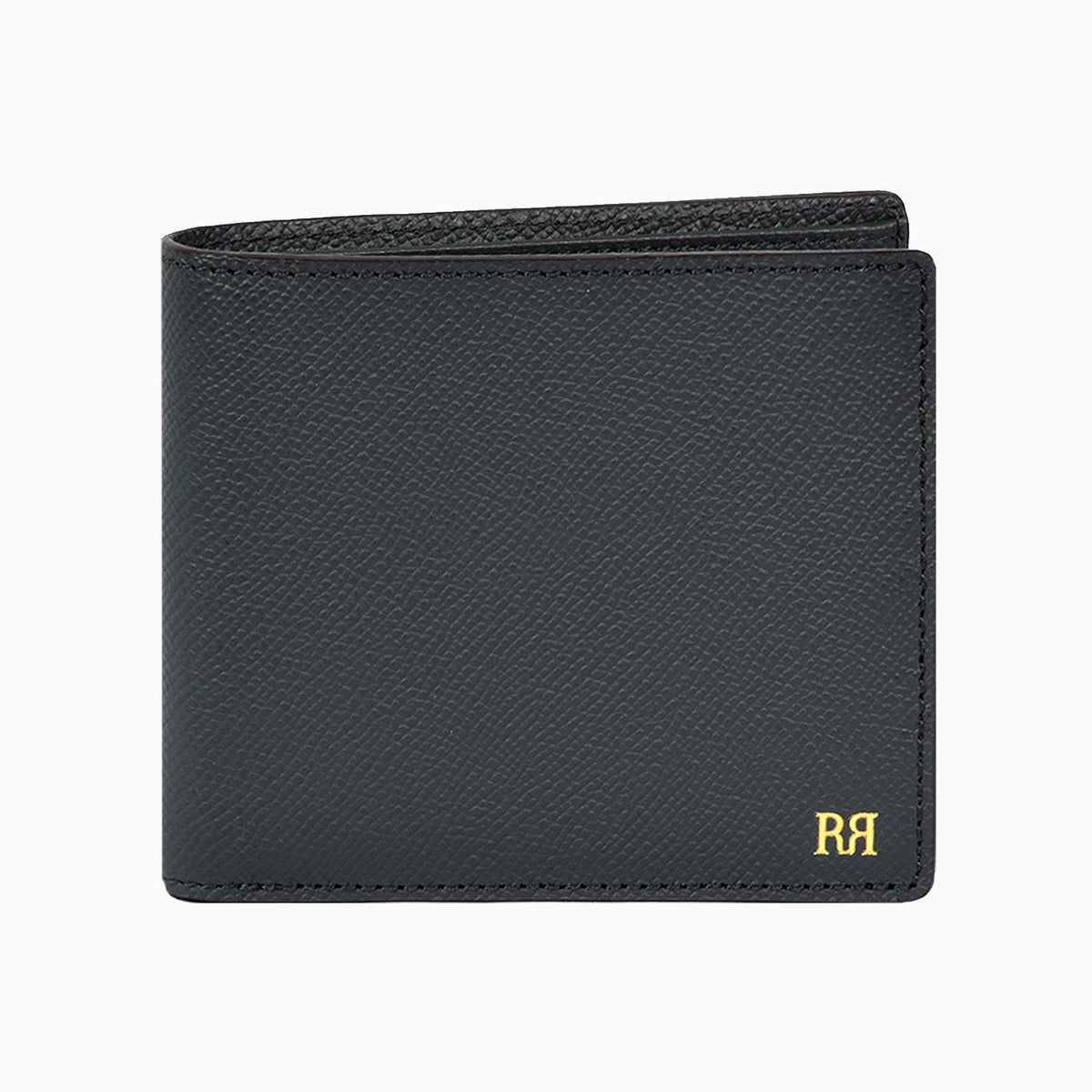 Riblor Serafino Italian Leather Bifold Wallet Black