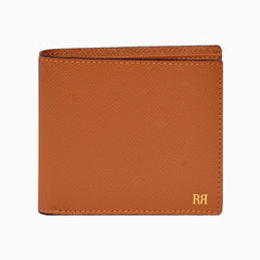 Riblor Serafino Italian Leather Bifold Wallet Brown