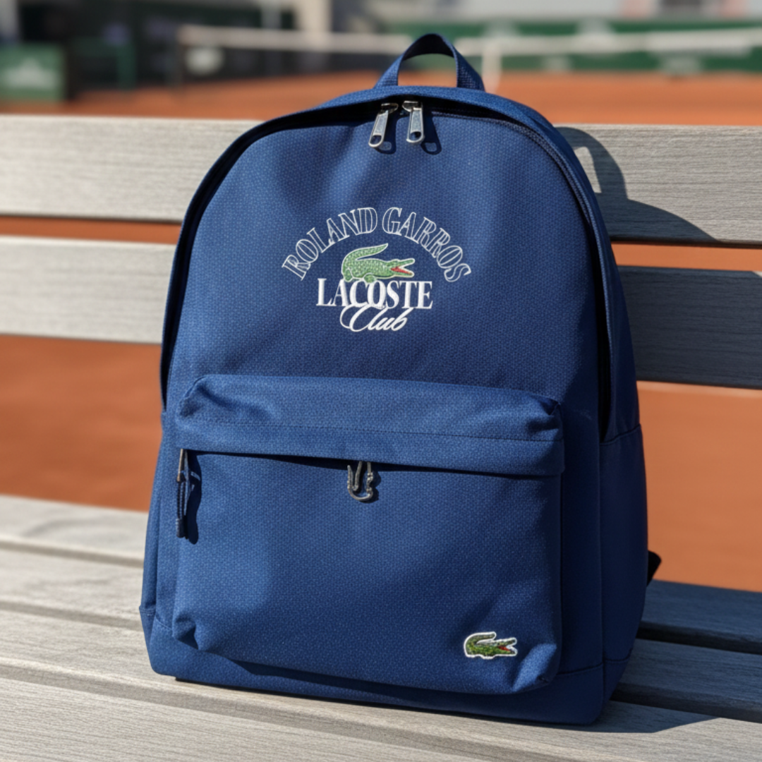 Roland Garros Backpack Blue ( Made in Italy )