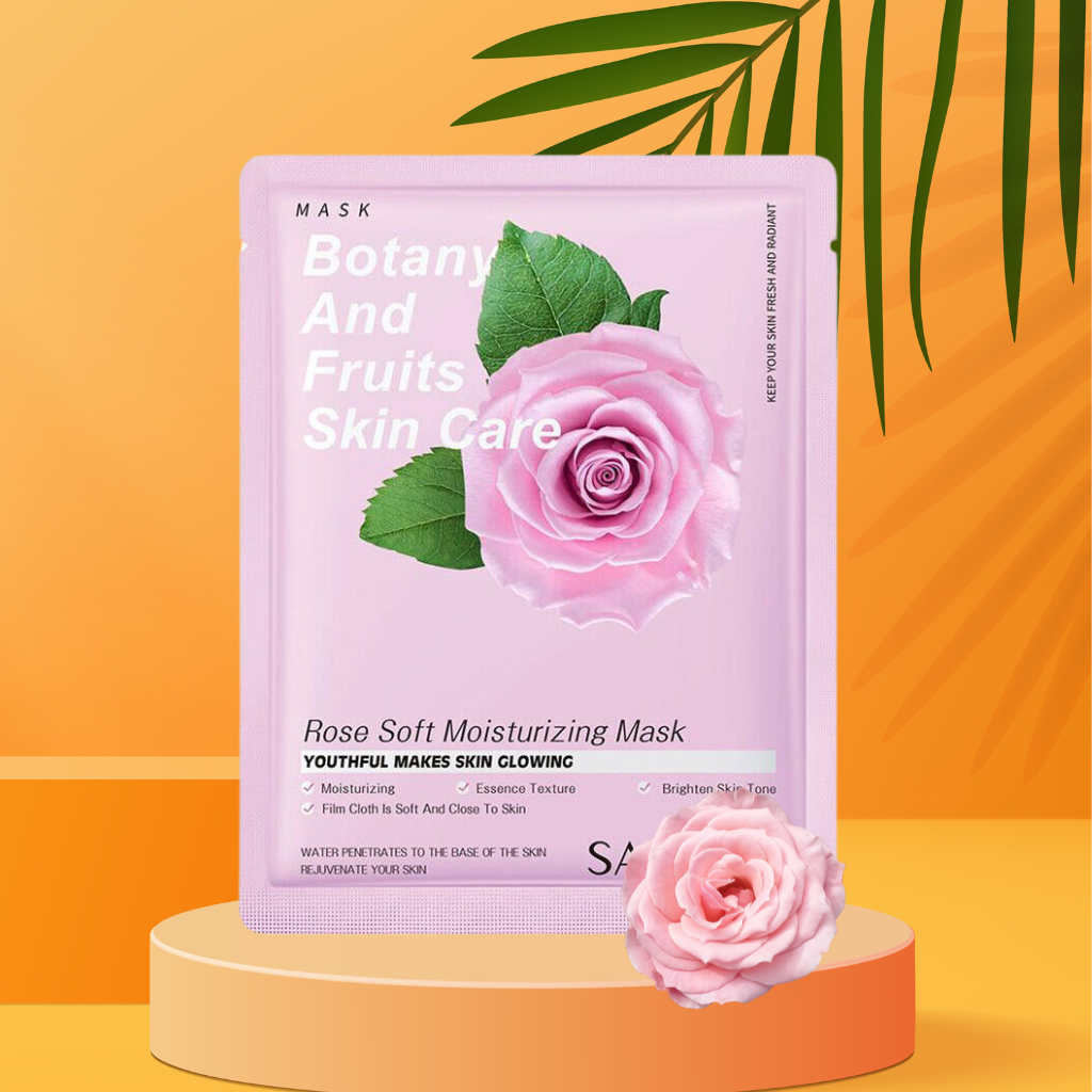 Rose Soft Moisturising Facial Mask