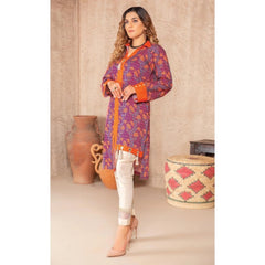 Safa Noor 1 Pcs Unstitched Khaddar Shirt Fuchsia