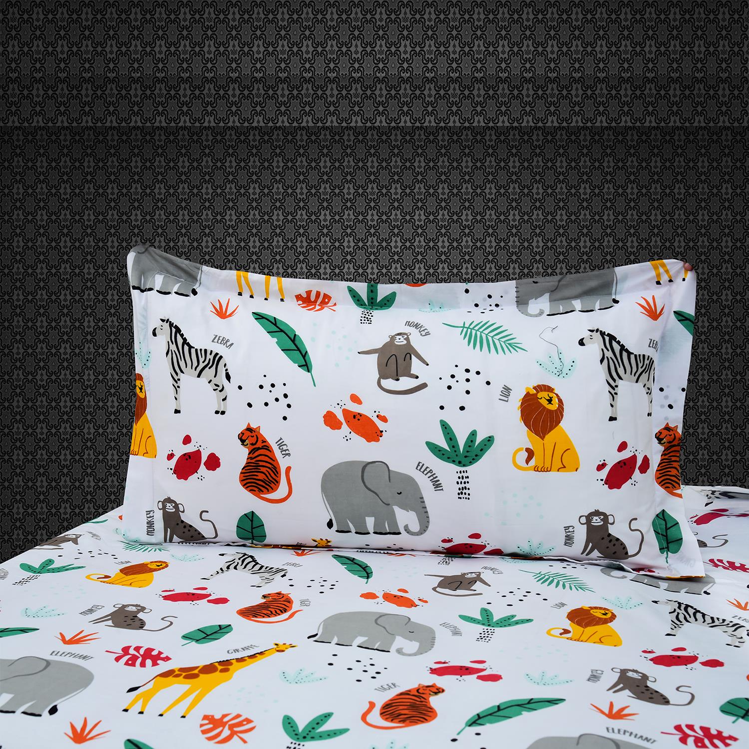 Safari Party 2 Pcs Kids Bedding Set