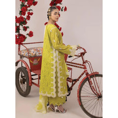 Sajjo 3PC Unstitched Suit